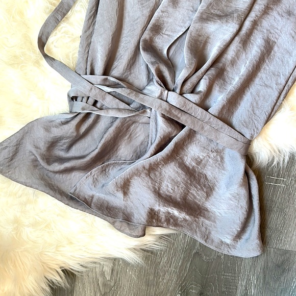 Armani Exchange Wrap Around Blouse - Picture 3 of 5